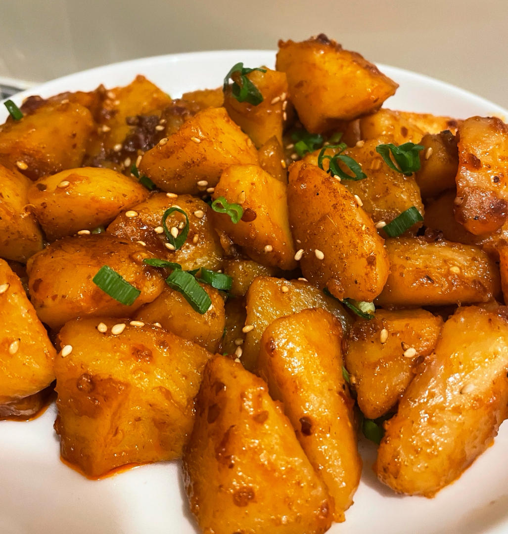 柠_1做的红烧土豆块