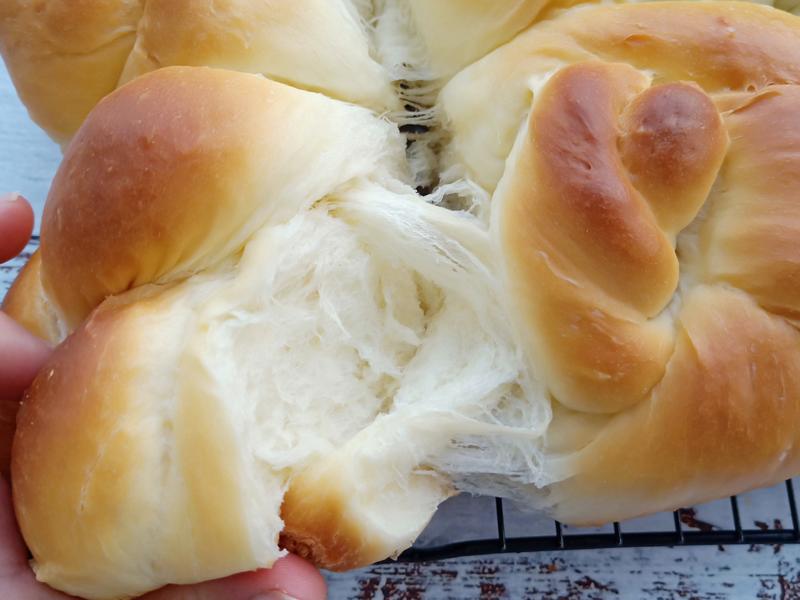 纯奶手撕吐司的做法 步骤1