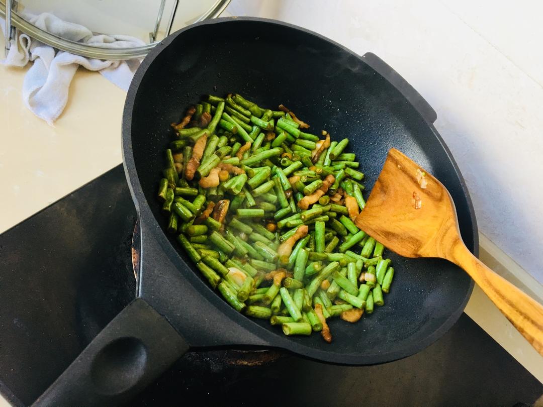 清炒菜豆