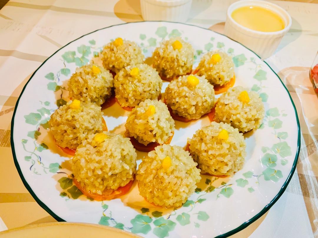 蒸糯米丸子