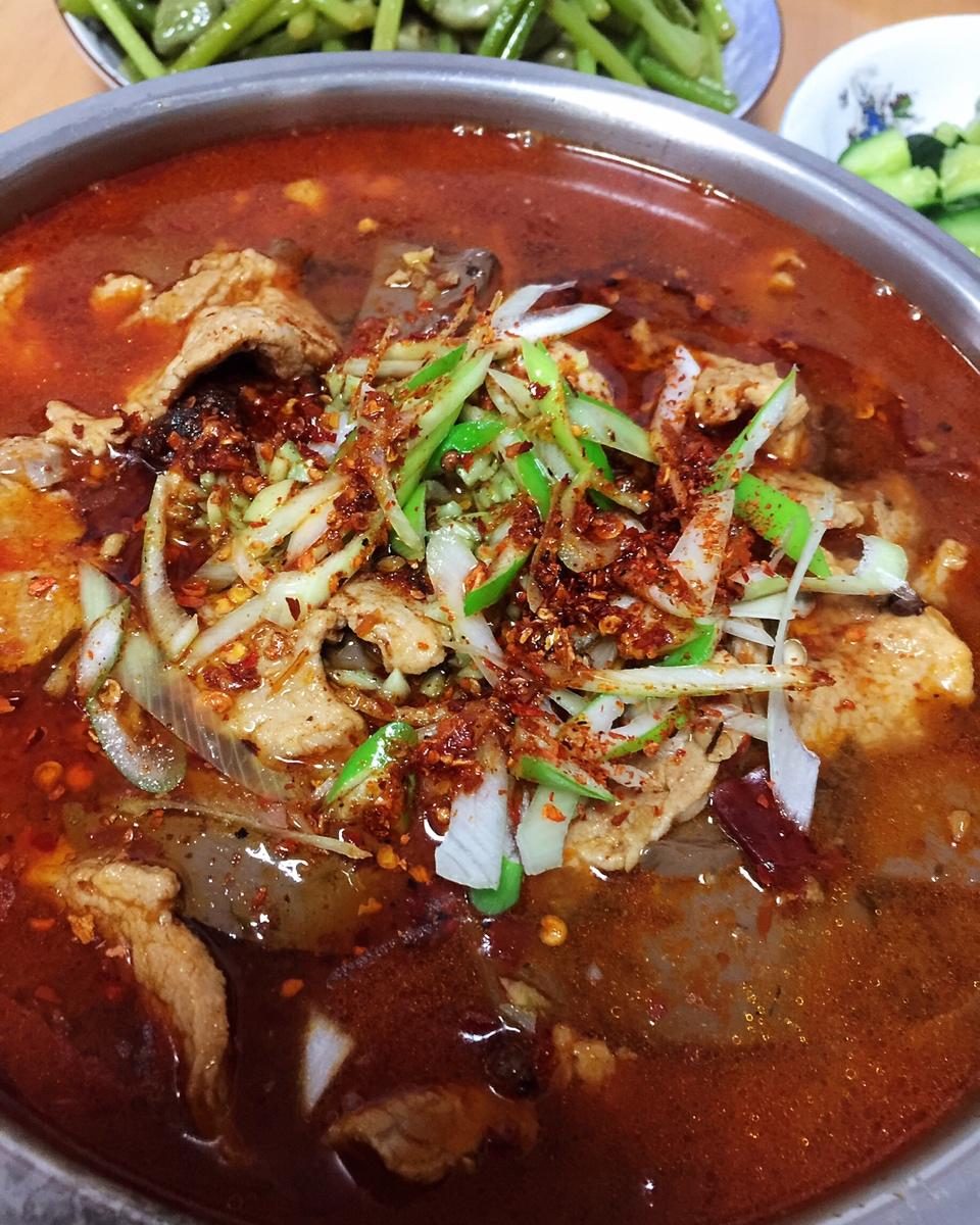 堂妈小厨——水煮肉片