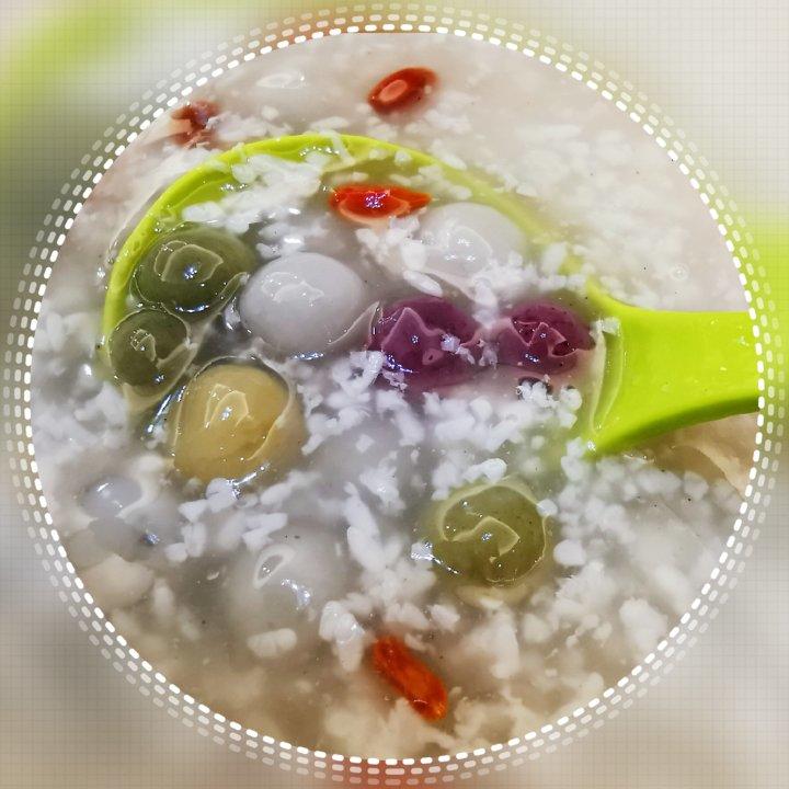 酒酿南瓜小汤圆