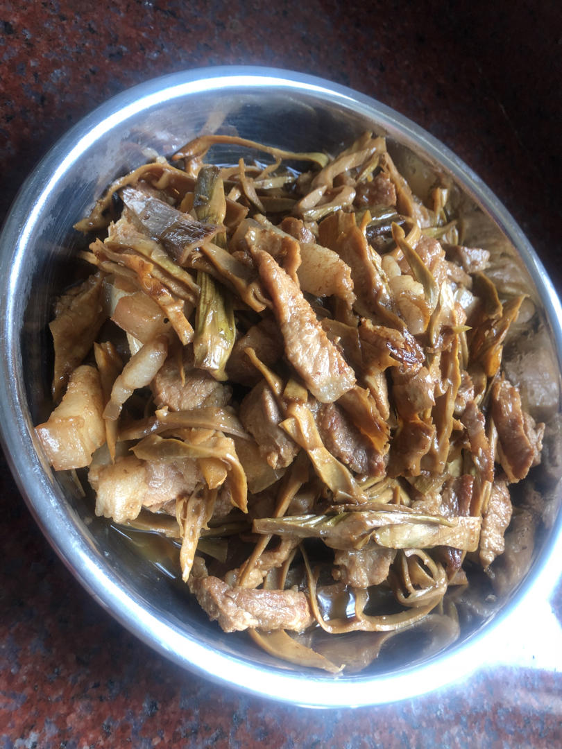 笋干烧肉