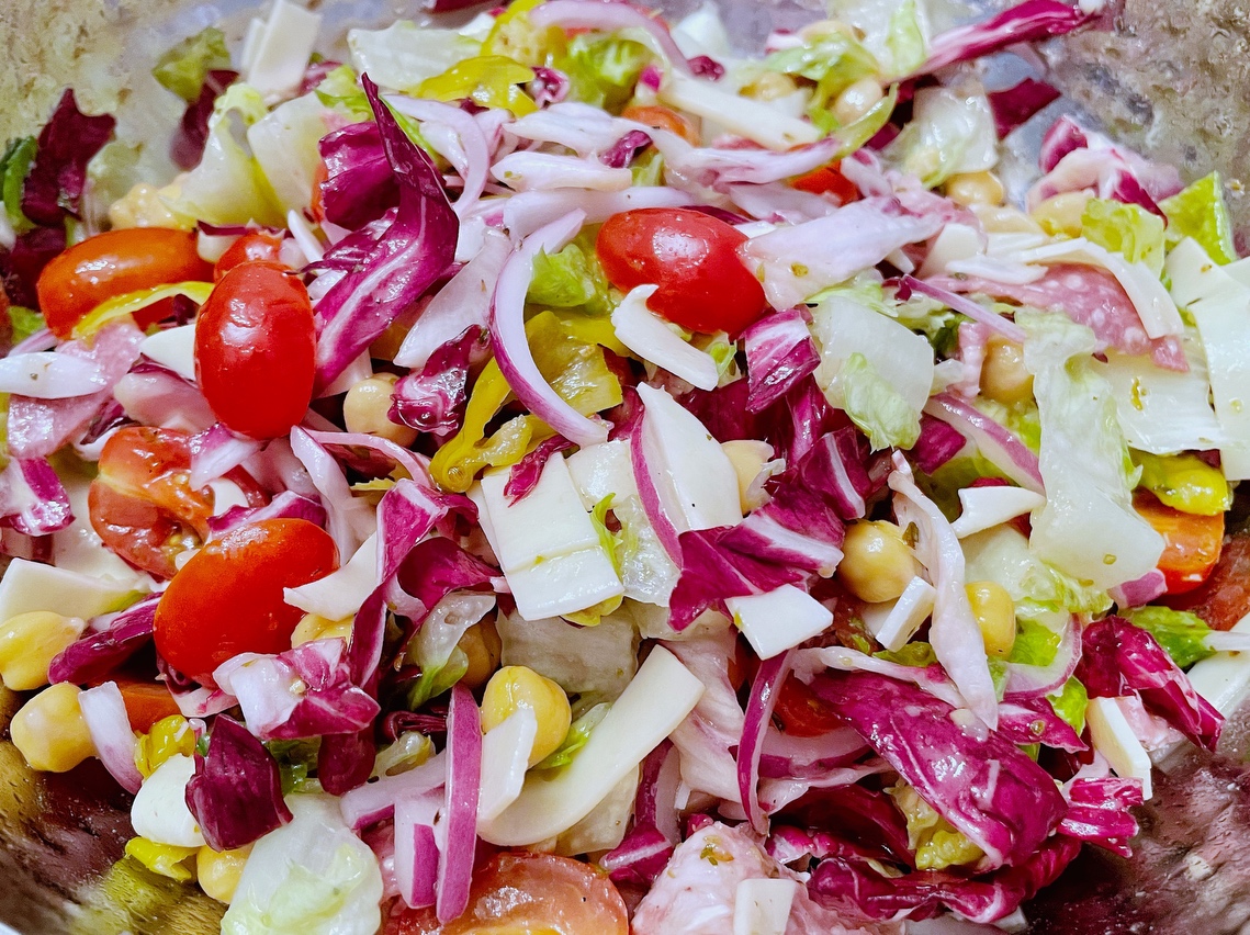 意式手切沙拉Italian Chopped Salad的做法