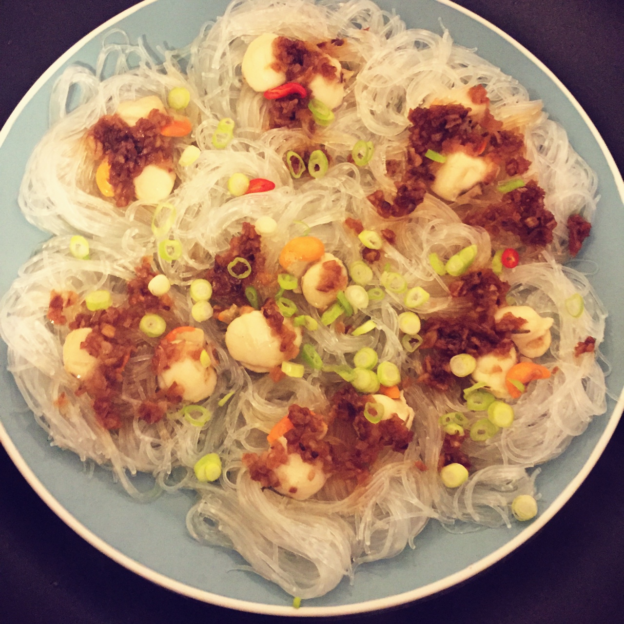 蒜蓉粉丝蒸扇贝