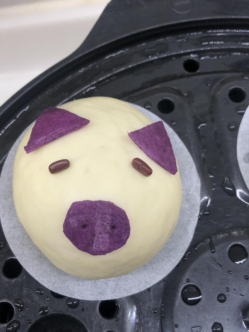 🐷小猪奶黄包（卡通包子）