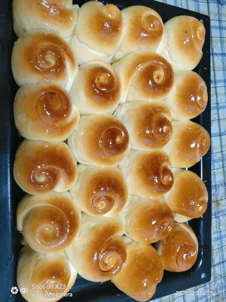 脆底蜂蜜小面包