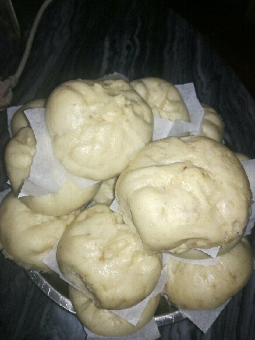 白萝卜猪肉馅包子