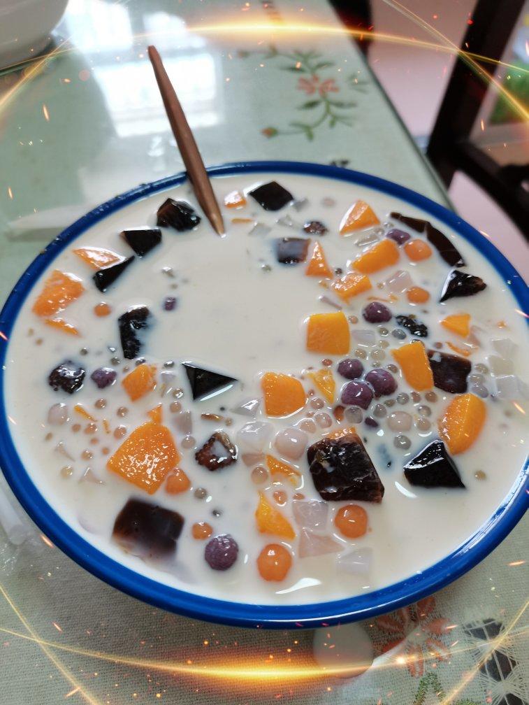 芋圆红豆烧仙草