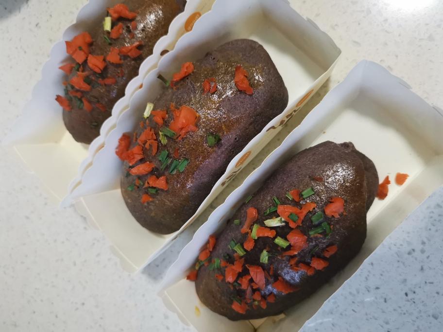 黑米核桃小餐包