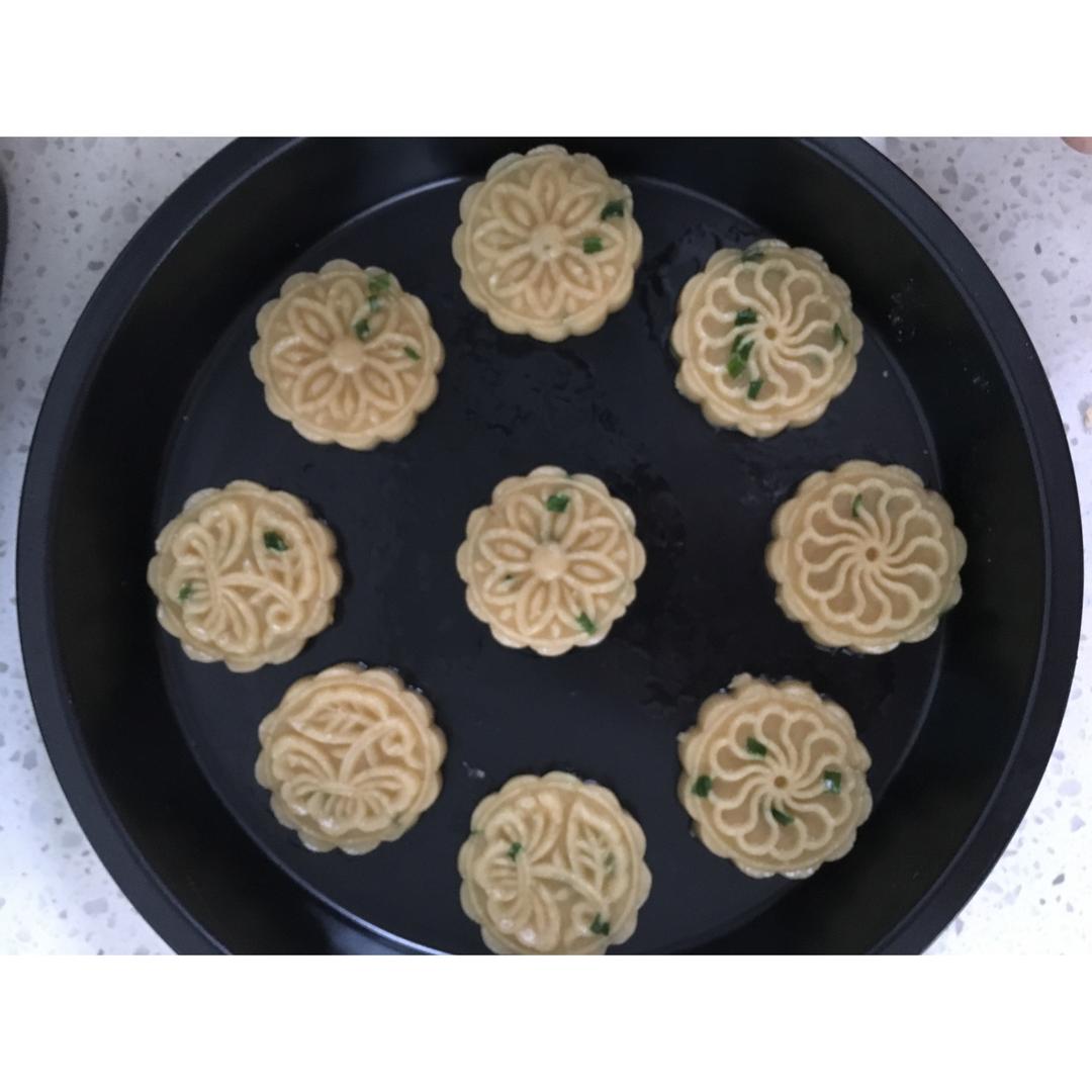 【葱味飘香的咸桃酥】