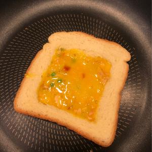 爆浆夹心口袋三明治🥪只用鸡蛋低脂健康的做法 步骤7