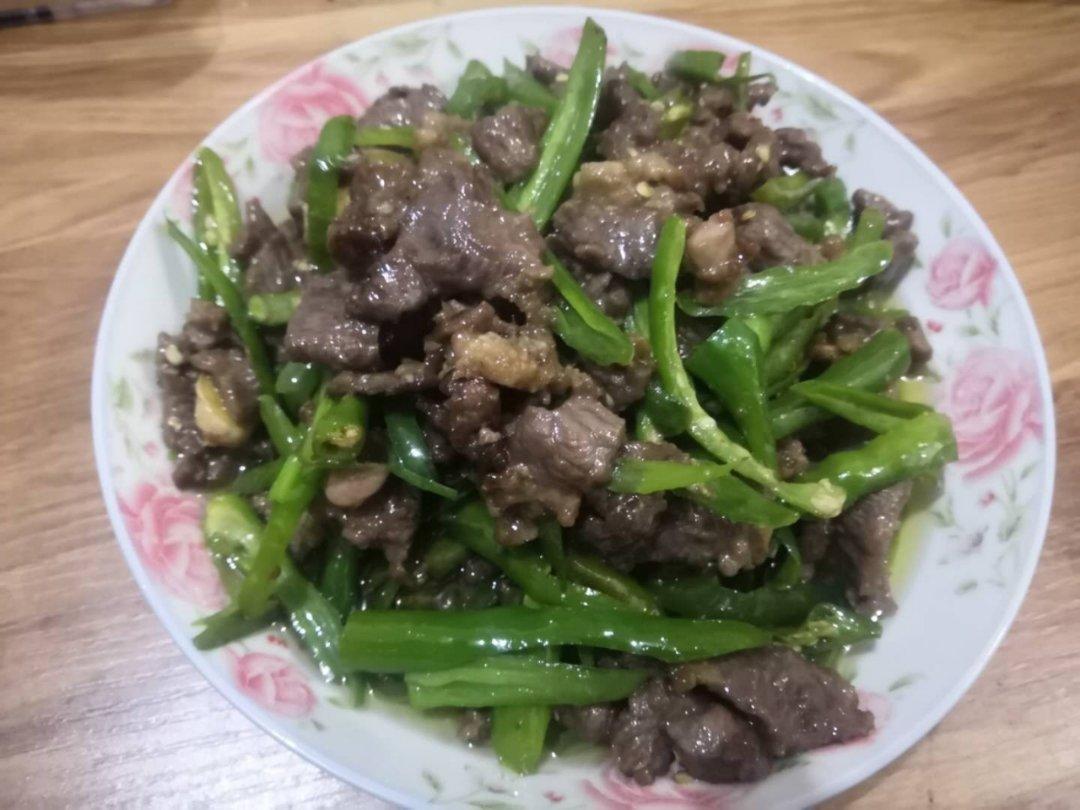 青椒牛肉