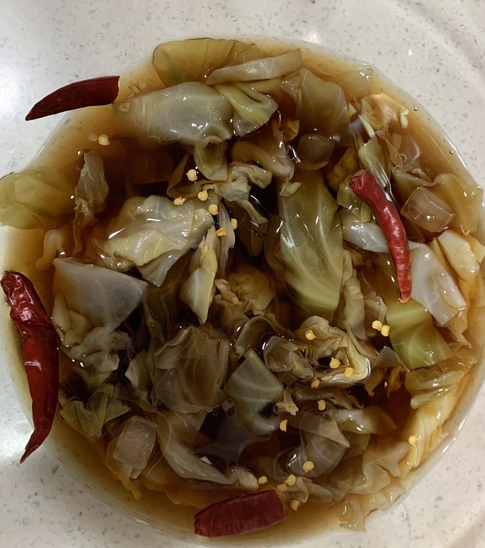 腌包菜（脆脆脆）