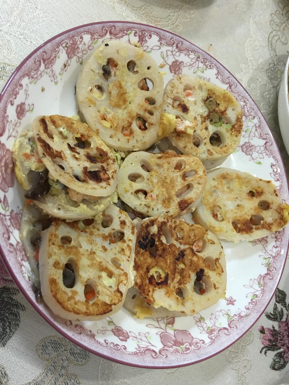 虾仁藕饼（减脂餐）