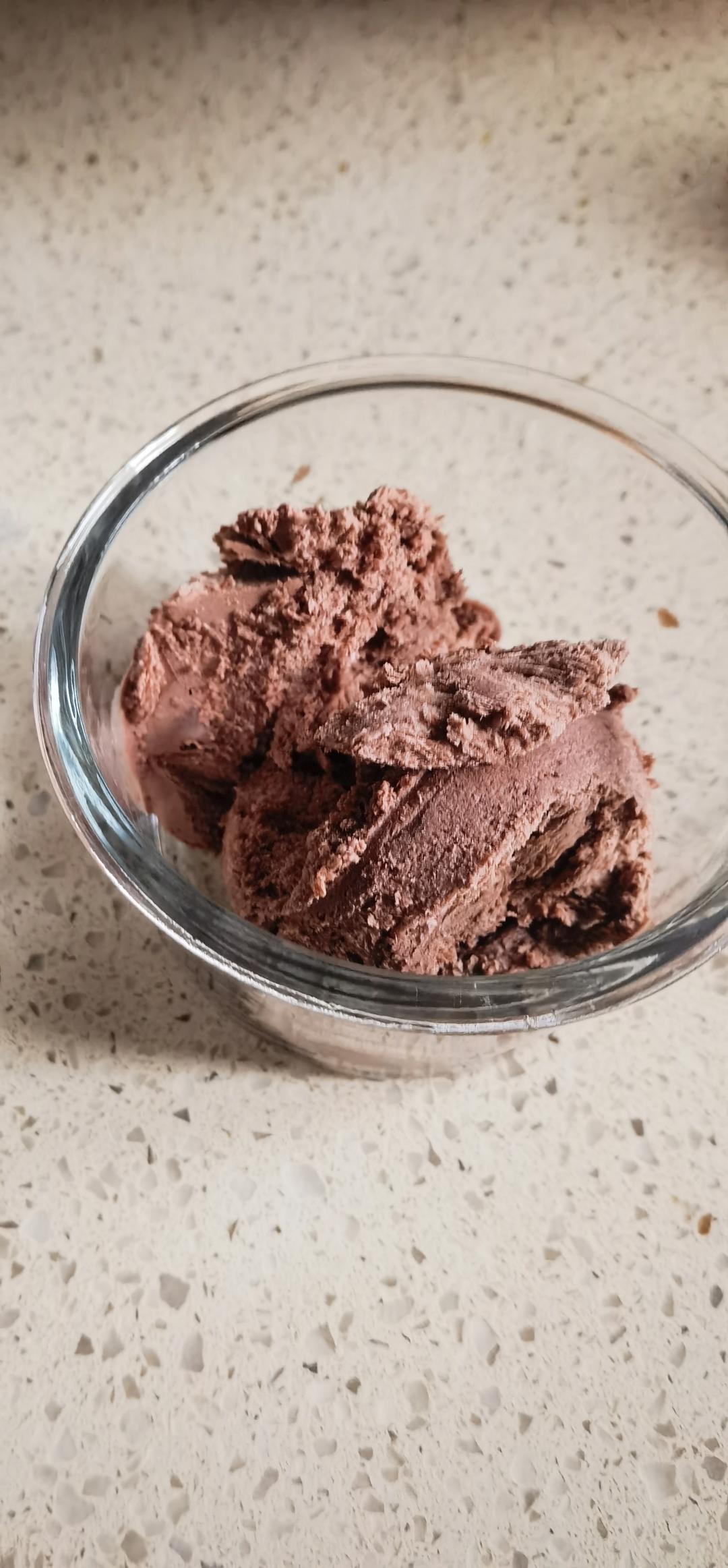 无蛋版巧克力冰激凌