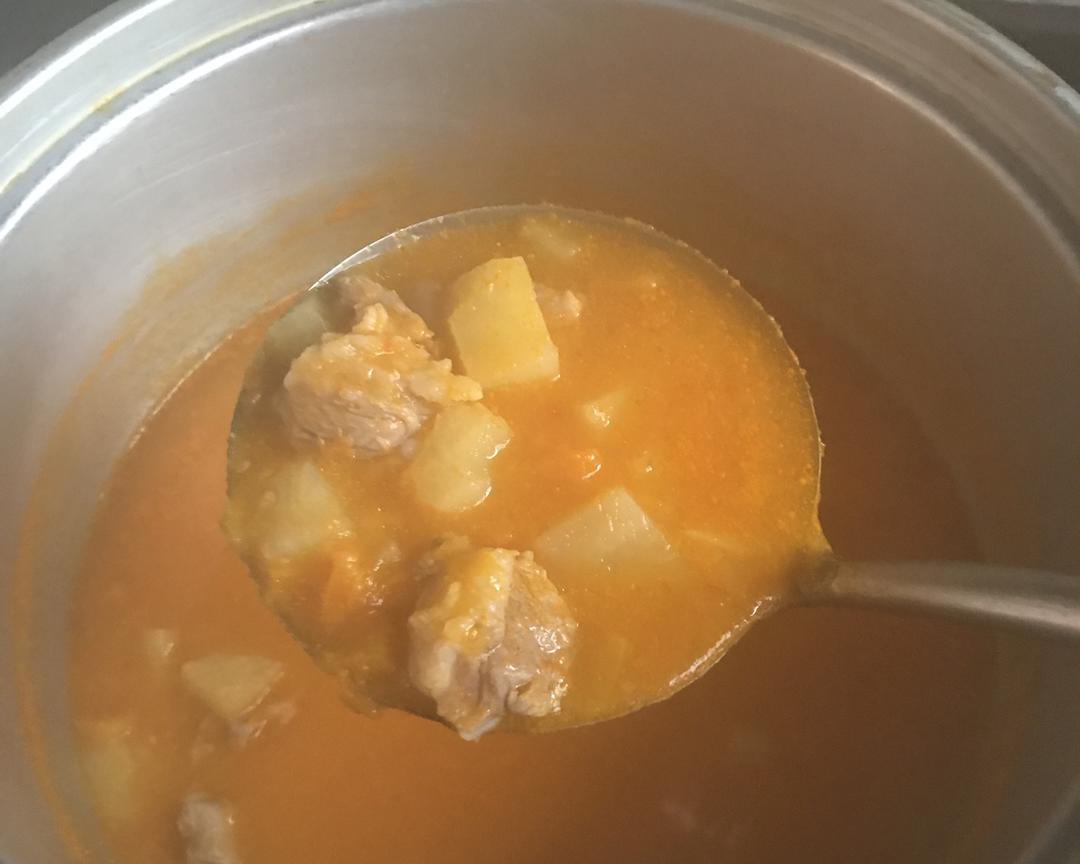 简单五菜猪排骨汤