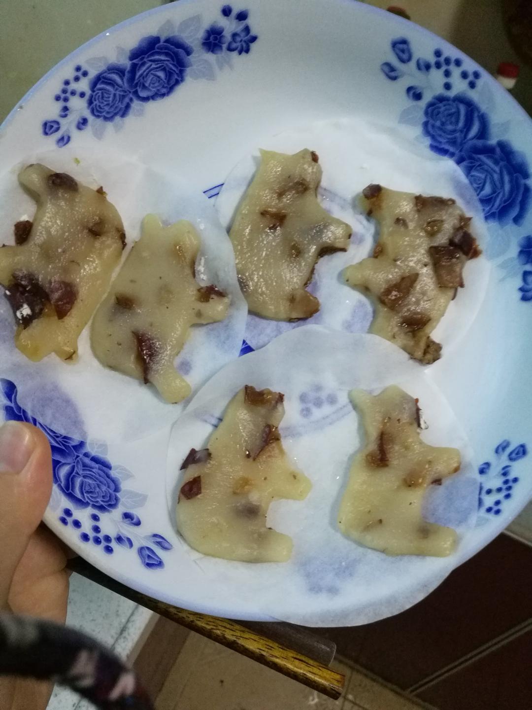 红枣粘糕饼