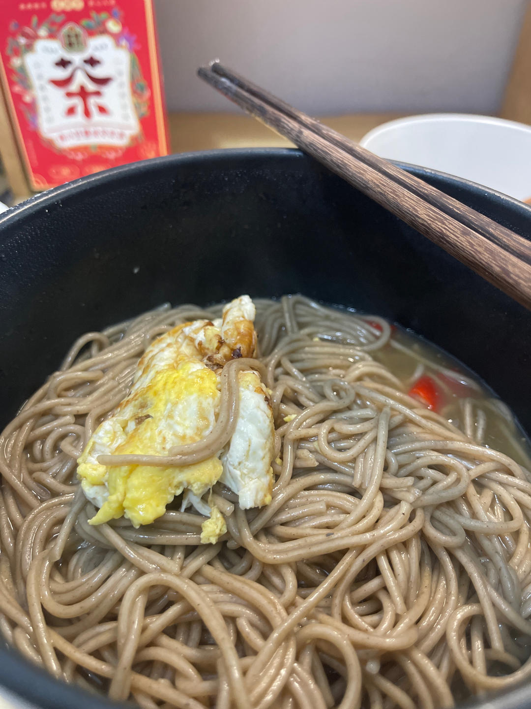 减脂酸汤荞麦面