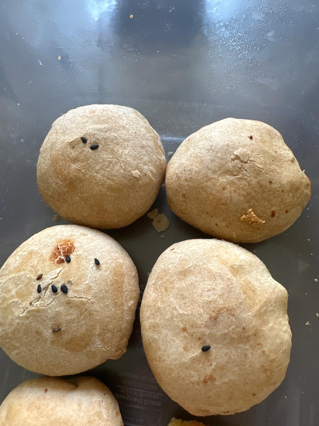 酥皮绿豆饼   酥得掉渣渣