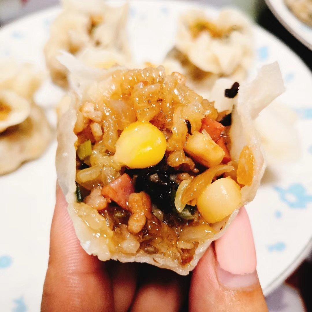 豪华烧卖简易制作，老少皆宜