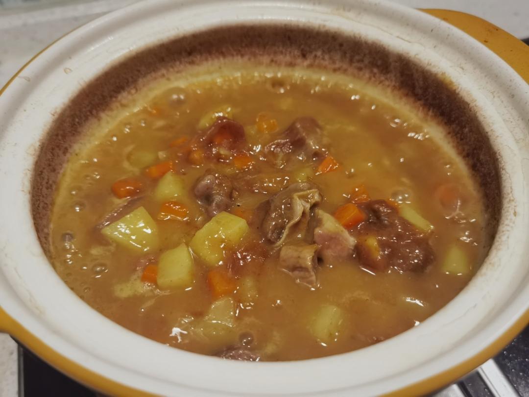 咖喱牛腩（懒人终极版）