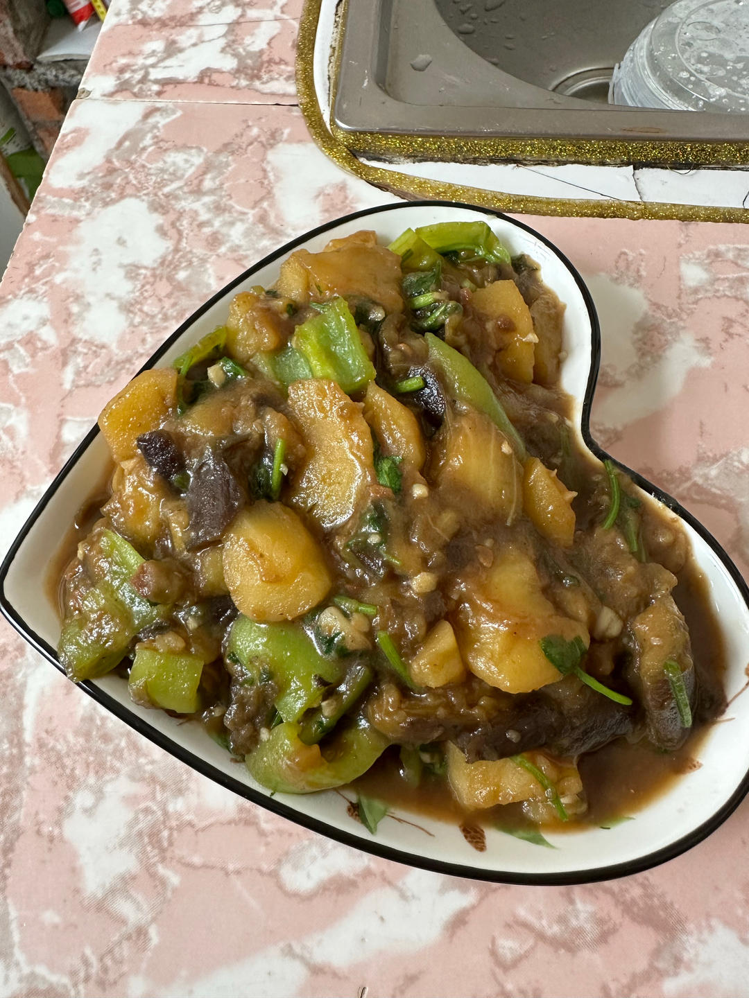 茄子炖土豆（东北详细版）