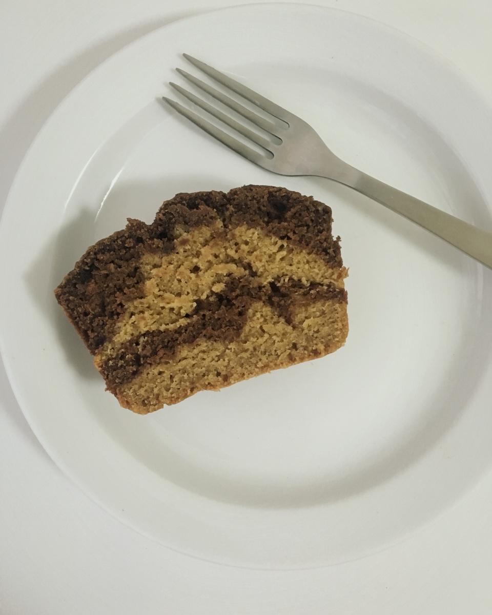 纯素健康烘焙：巧克力抹茶磅蛋糕