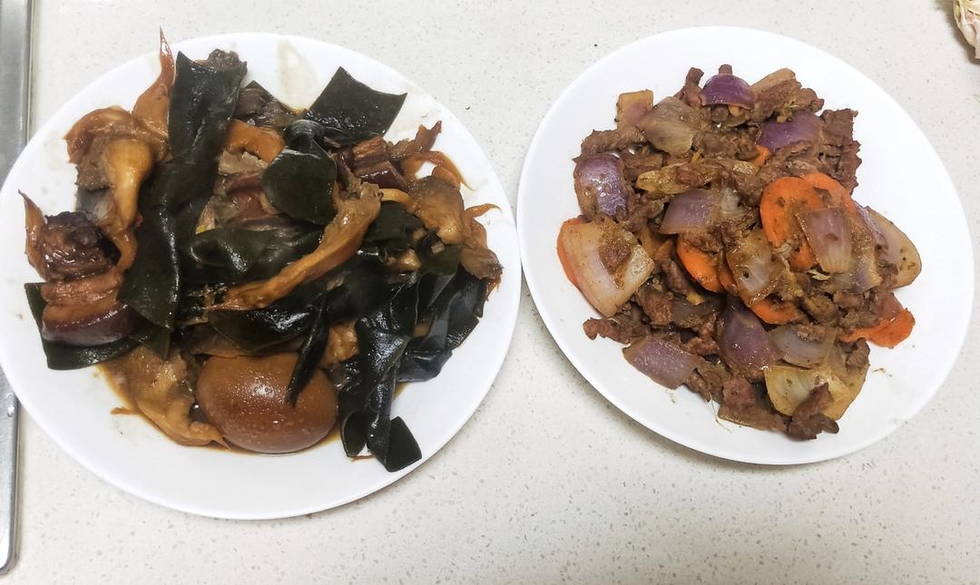 蘑菇海带味增汤