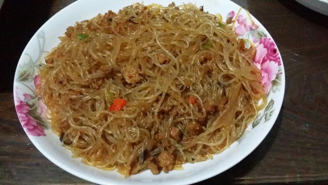 蚂蚁上树（肉末粉丝煲）