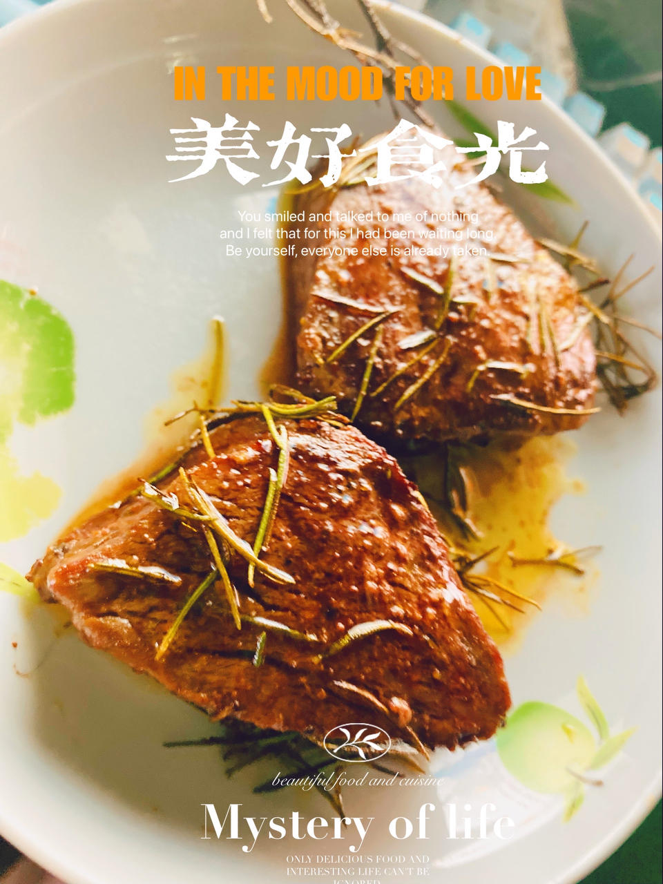 空气炸锅 de 煎牛排 没有油烟嫩嫩嗒