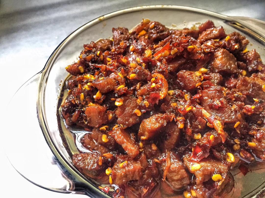 麻辣牛肉粒的做法