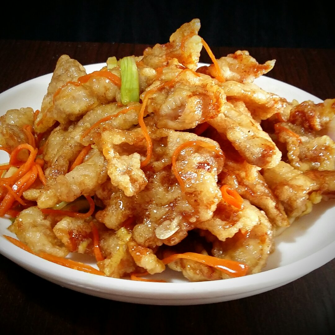 奚姥姥做的锅包肉