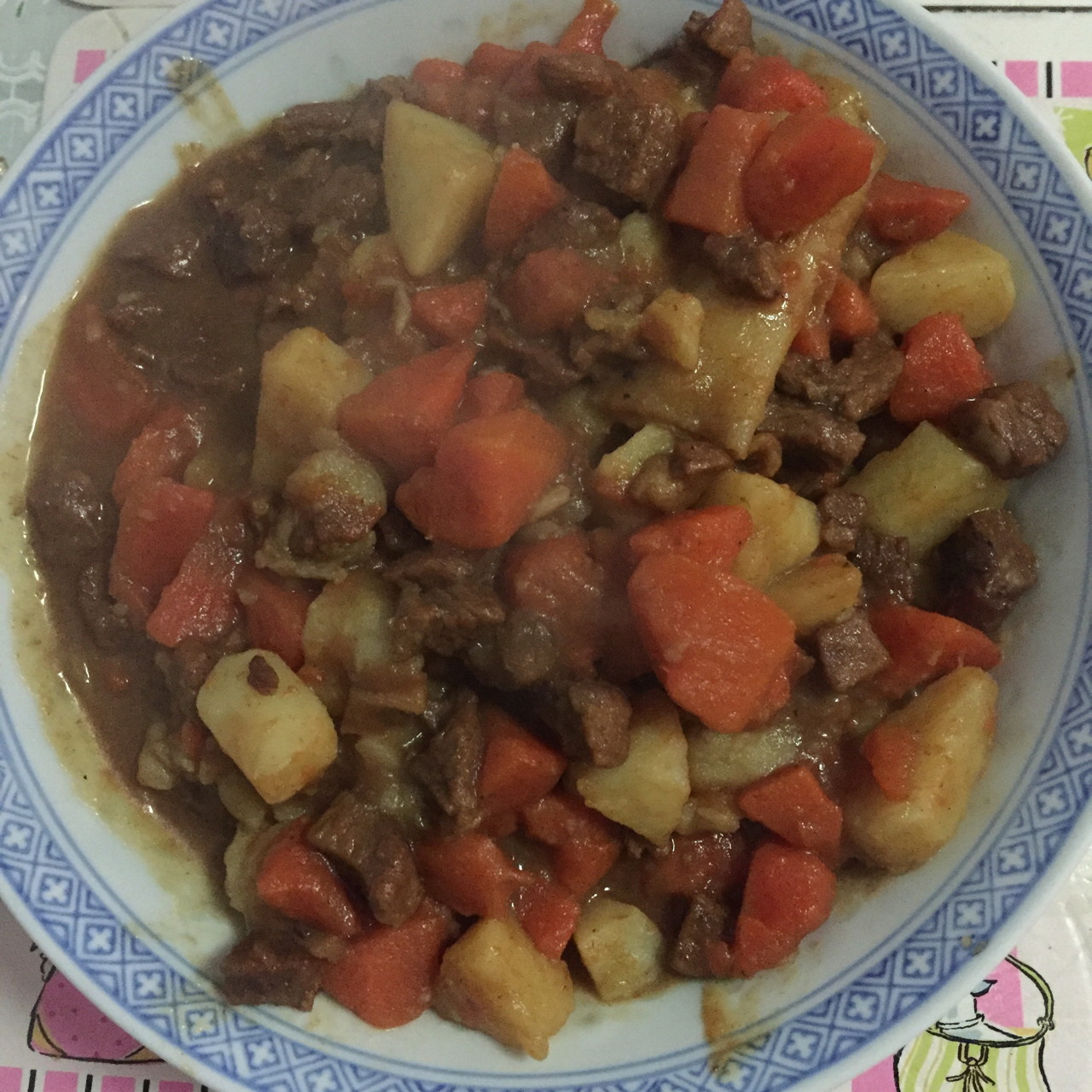 土豆炖牛肉