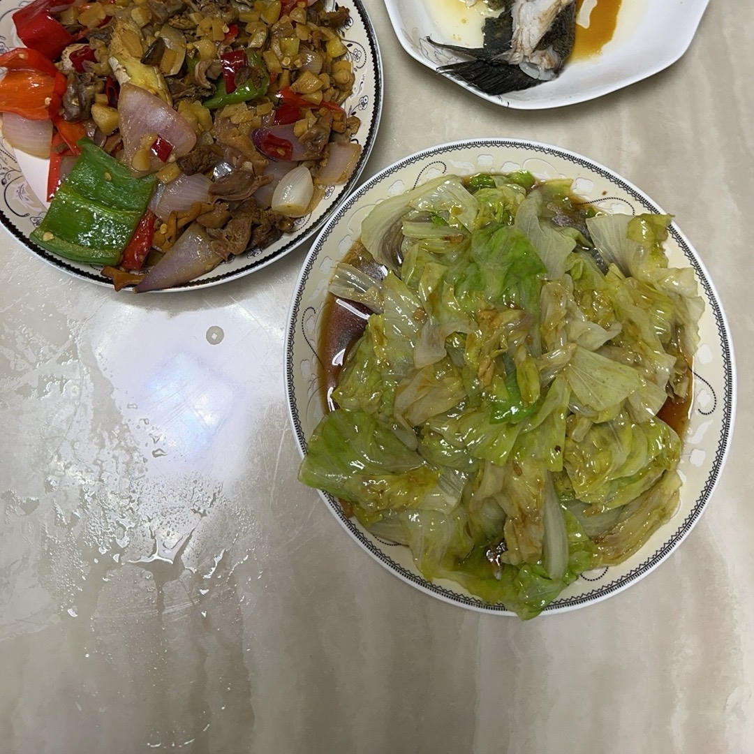 小炒生菜太好吃