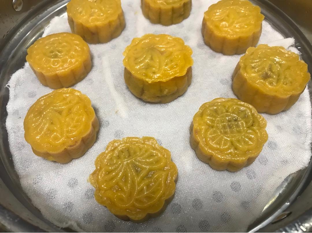 南瓜饼／紫薯糕／多色花朵年糕