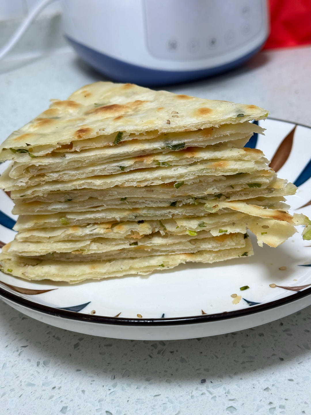 香酥芝麻葱油饼 外酥里软层次多 附细节视频详解