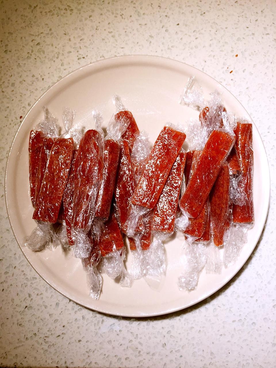 山楂糕－山楂酱（附果丹皮做法）