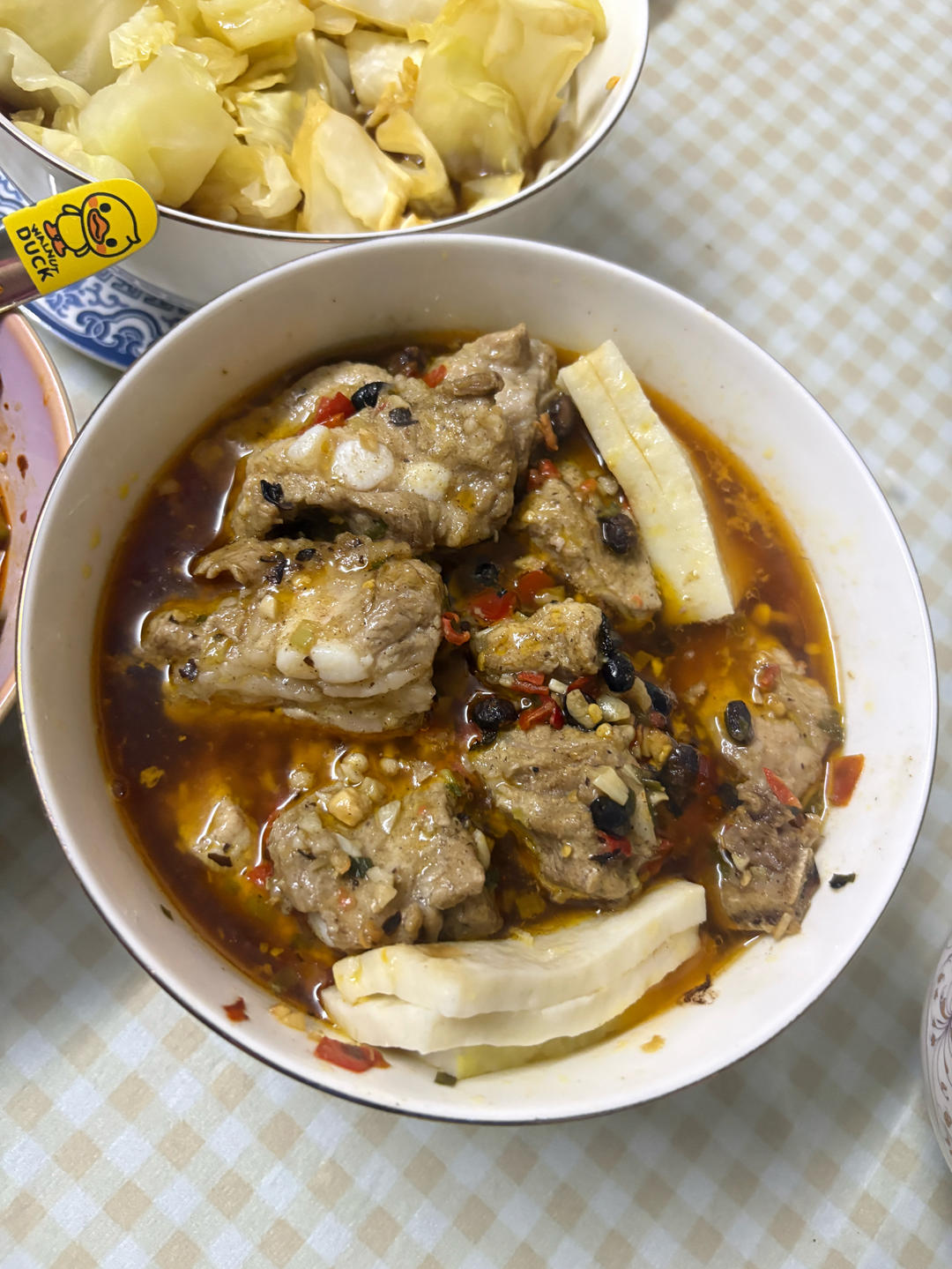豆豉蒸排骨