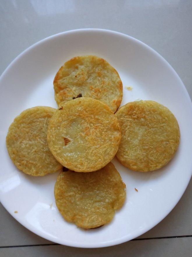焦香薄脆土豆饼