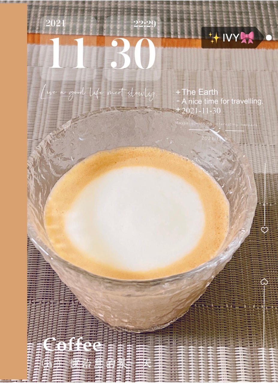 咖啡 拿铁 浓缩