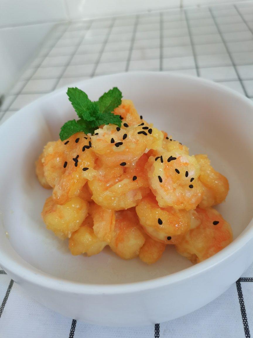 柏悦平替版芥末虾球