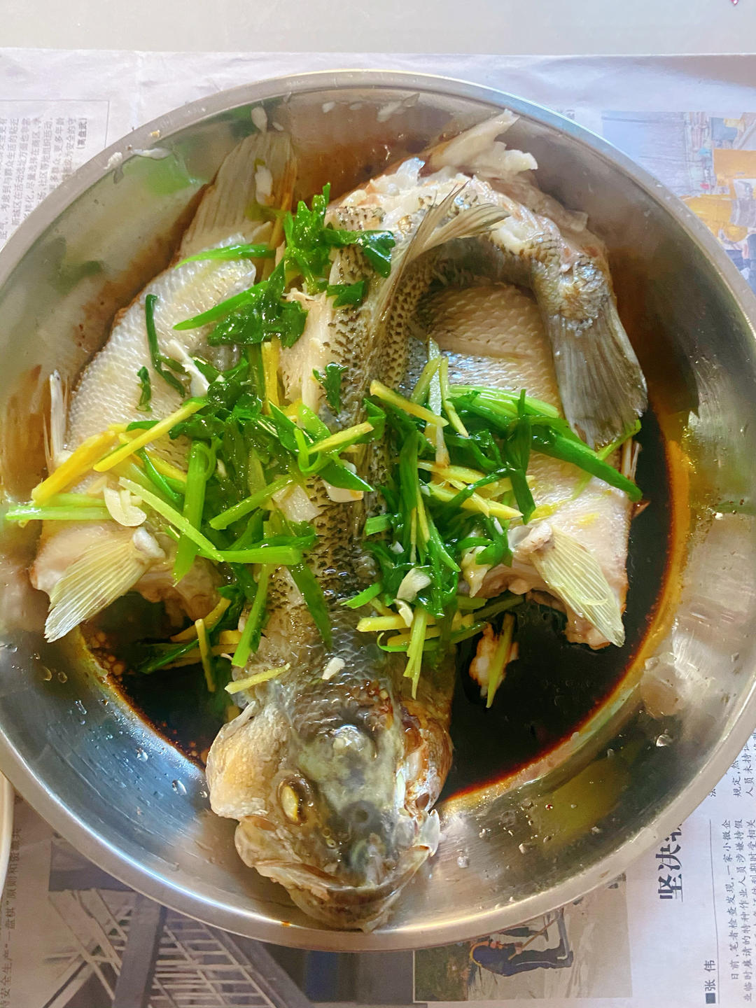 10分钟做 清蒸鲈鱼 （附切鱼图解）