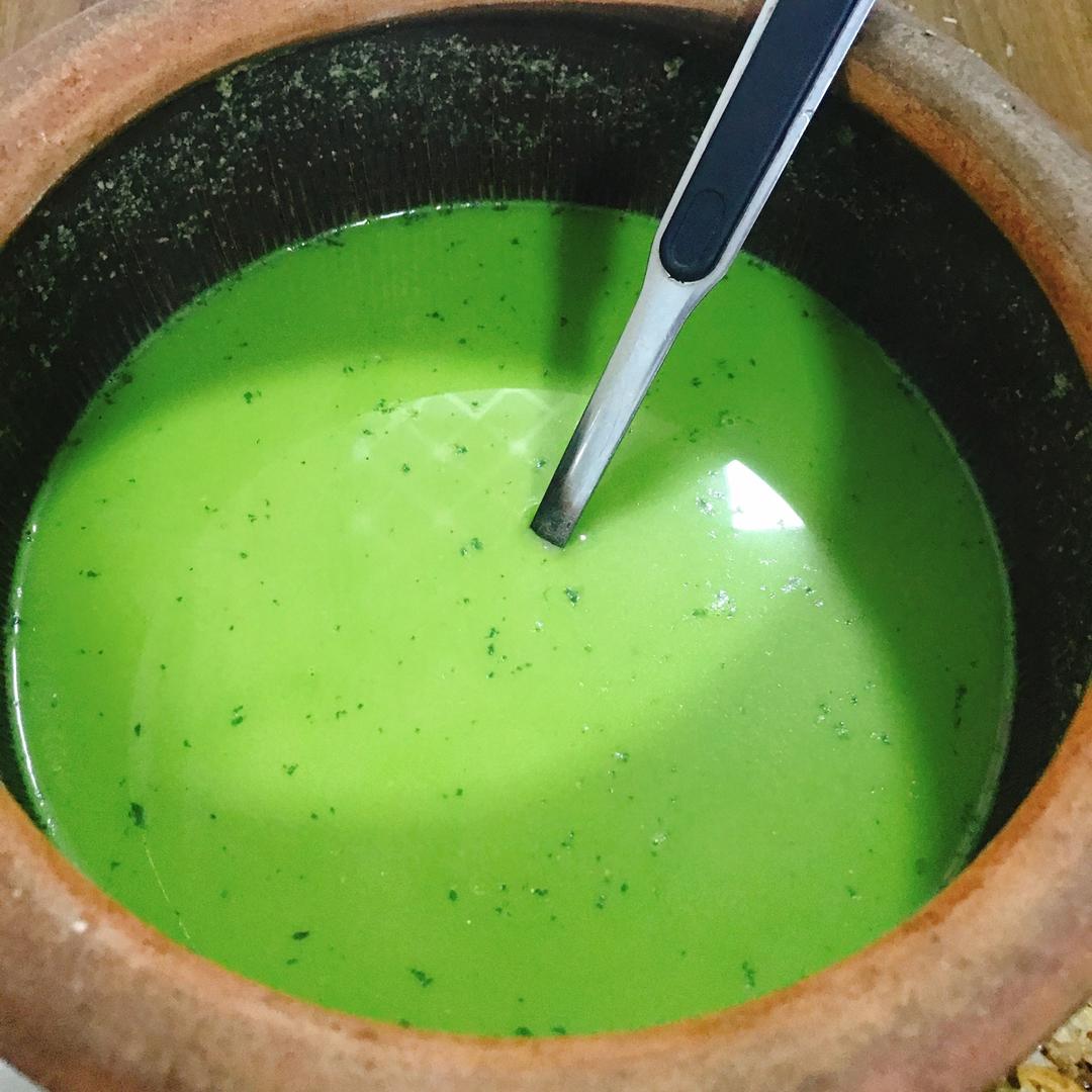 努力我快乐做的客家擂茶手工版
