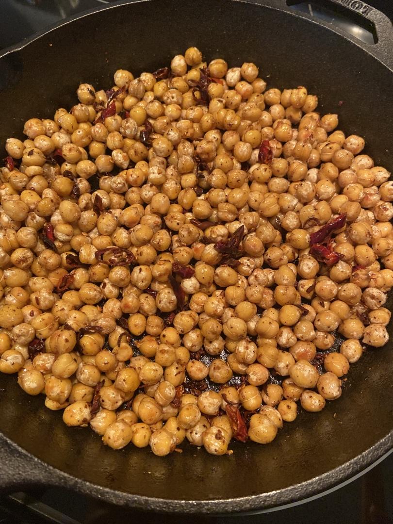 香辣酥脆鹰嘴豆