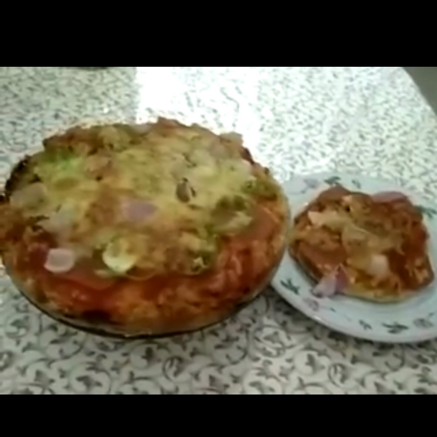 不用酵母的披萨底 No Yeast Pizza Dough