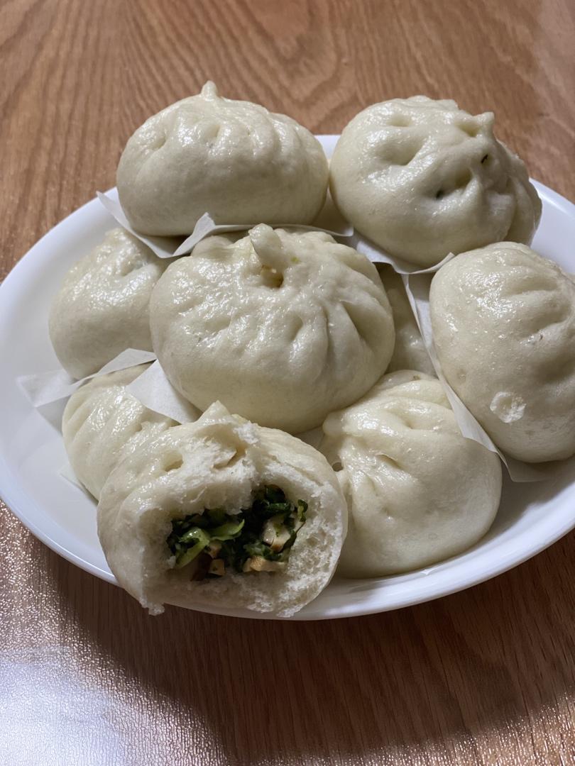 冬笋香菇菜包
