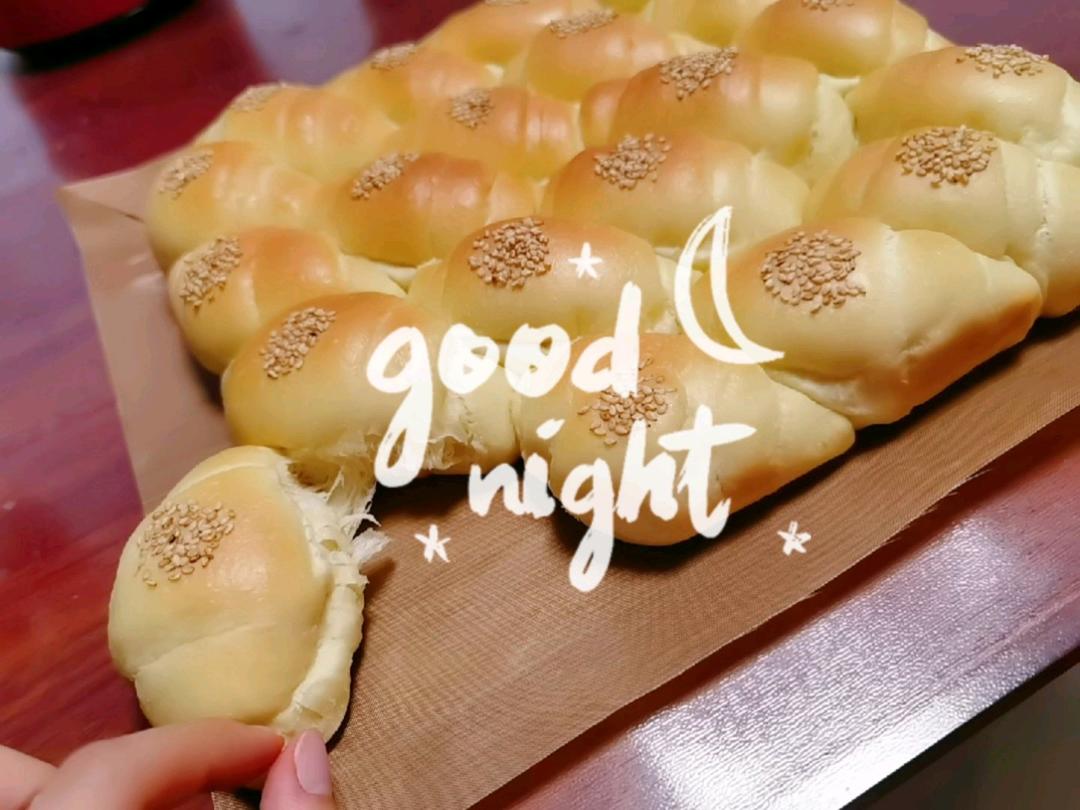 牛奶面包卷（直接法）