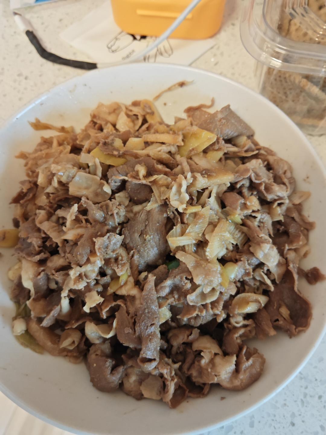 葱爆孜然羊肉卷
