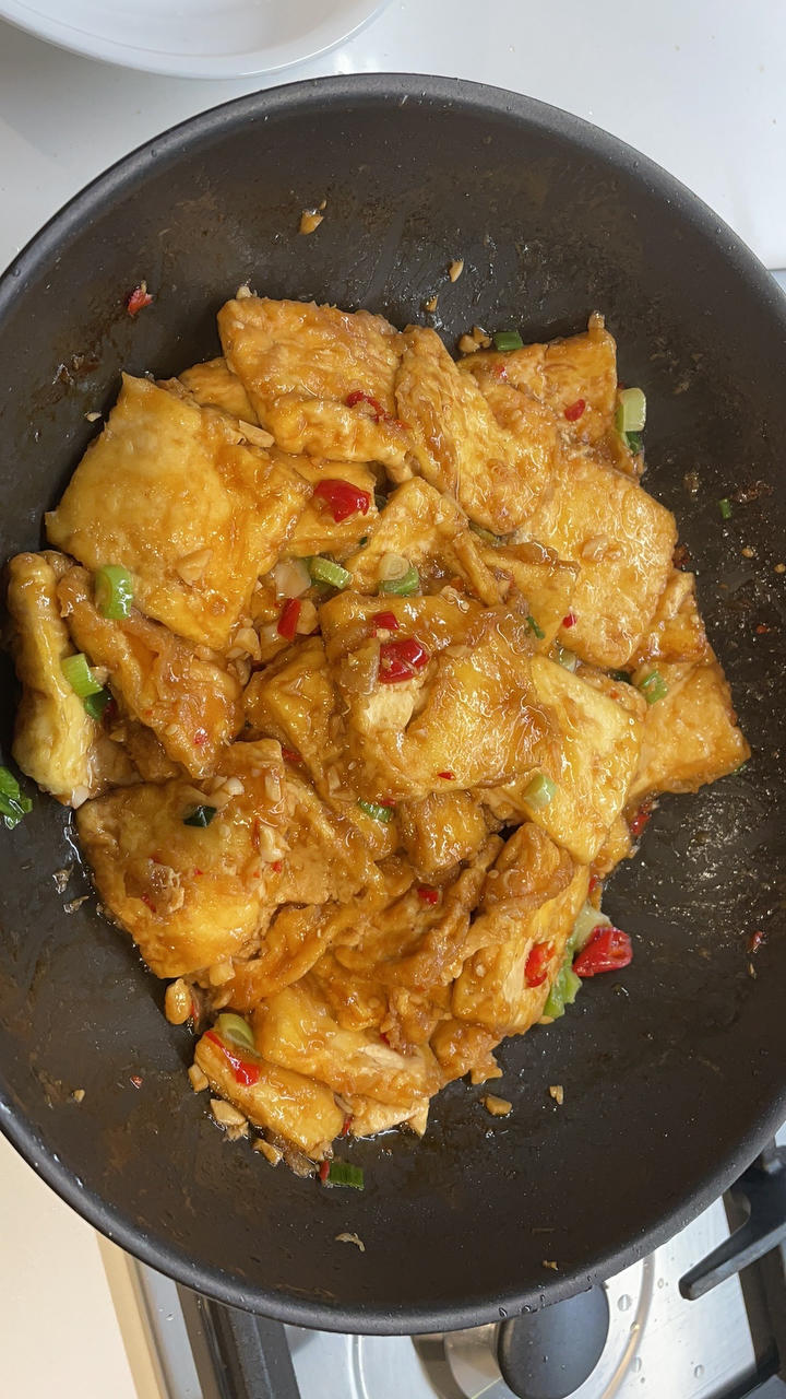 爆汁香煎豆腐